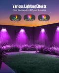 Colorful Solar Wall Lights for Outdoor Spaces