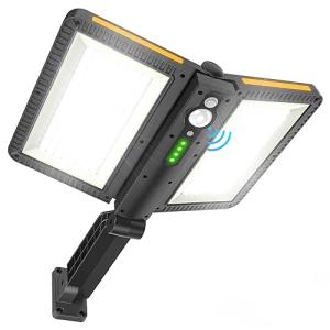Solar Flood Lights with Motion Sensor, 6000LM