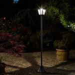 Smart Solar Superbright Whitehall Lamp Post 1.8m