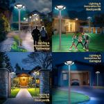 Solar Street Light Head with Remote Control 350000LM