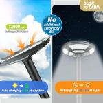 Solar Street Light Head with Remote Control 350000LM