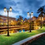 Solar Lamp Post Lights with Dusk to Dawn Sensor