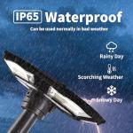 Solar Street Light Head with Remote Control 350000LM