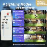 Solar Street Light Head with Remote Control 350000LM