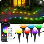 50Ft Smart Color Changing Outdoor Pathway Lights