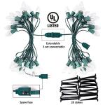 Brightown 25.7 Ft. Outdoor Christmas String Lights