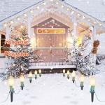 Brightown 25.7 Ft. Outdoor Christmas String Lights