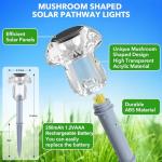 8 Pack Solar Mushroom Lights for Outdoor Decor