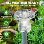 8 Pack Solar Mushroom Lights for Outdoor Decor
