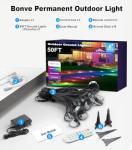 50Ft Smart Color Changing Outdoor Pathway Lights