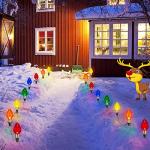 C9 Christmas Pathway Lights - 20 LED Set