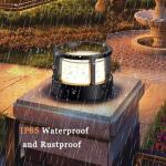 Modern Waterproof LED Round Post Cap Light