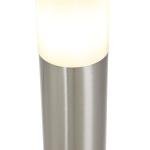 Modern Steel Bollard Lamp - IP44, 45 cm