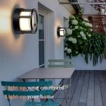 Modern Waterproof LED Round Post Cap Light