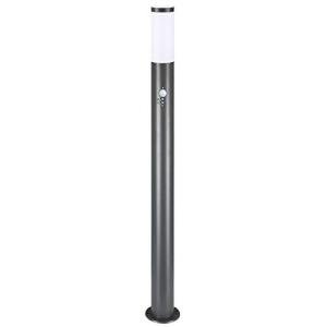 Modern Stainless Steel Garden Lamp Post with Sensor