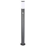 Modern Stainless Steel Garden Lamp Post with Sensor