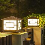 Boilyn Outdoor Waterproof Pillar Lamp in Bronze