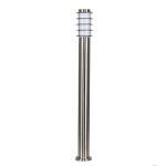 MiniSun Modern Stainless Steel 1m Bollard Light
