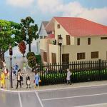 10-Pack LED Lamp Posts for Model Railroads