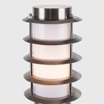 MiniSun Modern Stainless Steel 1m Bollard Light