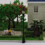 10-Pack LED Lamp Posts for Model Railroads