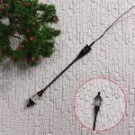 10-Pack LED Lamp Posts for Model Railroads
