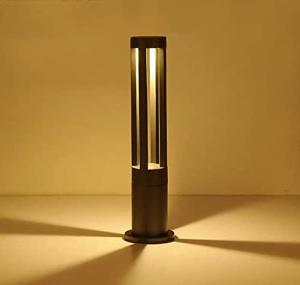 10W Outdoor Bollard Post Lights - Black 80cm