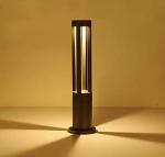 10W Outdoor Bollard Post Lights - Black 80cm