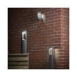 Modern Dark Grey LED Outdoor Garden Post Light