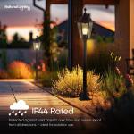 Bowie Outdoor Bollard Light - Matt Black Design