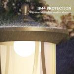 Outsunny Solar LED Lamp Post for Outdoors