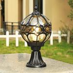 Rustic Outdoor Street Lamp for Garden and Driveway