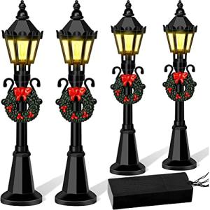 Tianbi Mini Christmas Solar Street Light Set