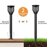 Solar Post Lights for Outdoor Garden Decor