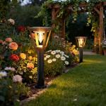 Solar Lamp Post Light for Outdoor Spaces