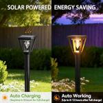 Solar Lamp Post Light for Outdoor Spaces