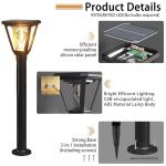 Solar Lamp Post Light for Outdoor Spaces