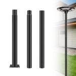 10' Galvanized Steel Outdoor Street Light Pole