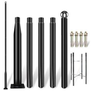 16ft Outdoor Solar Street Light Lamp Post