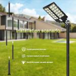 16ft Outdoor Solar Street Light Lamp Post