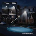 LANGY Solar Street Light 12000 Lumens LED Lamp