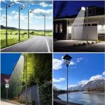 13Ft Adjustable Outdoor Metal Street Lamp Post