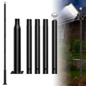 16.5Ft Solar Street Light Pole for Outdoor Use