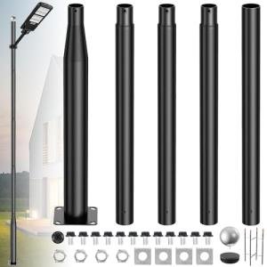 16Ft Outdoor Solar Lamp Post for Street Use