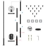 19Ft Tall Outdoor Street Light Lamp Post