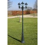 3-Arm Garden Lamp Post – 215 cm Tall