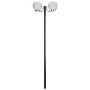 vidaXL Outdoor Garden Lamp Post with 2 Lights