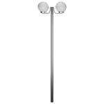 vidaXL Outdoor Garden Lamp Post with 2 Lights