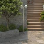 vidaXL Outdoor Garden Lamp Post with 2 Lights