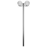 vidaXL Outdoor Garden Lamp Post with 2 Lights